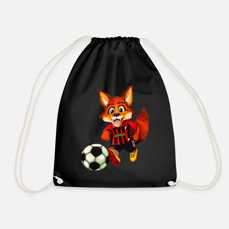 Fuchs - Turnbeutel - Schwarz
