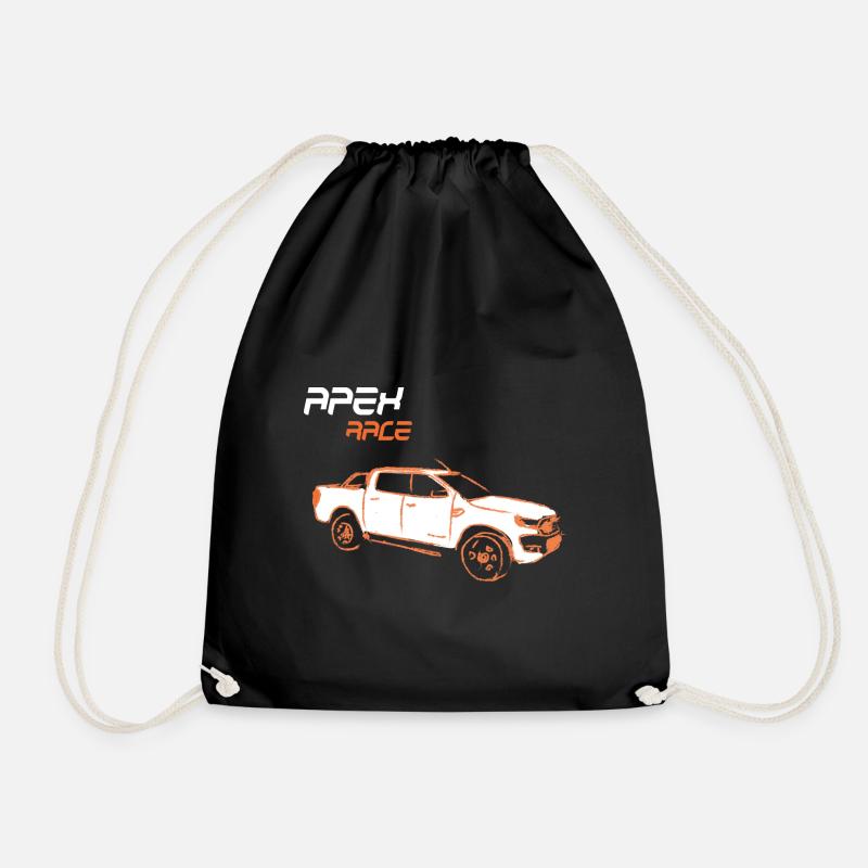 Apex Race Pick Up Truck - Drawstring Bag - black