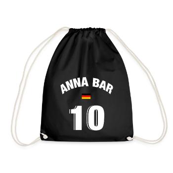 Ann Bar Team Allemagne - Sac de sport léger - noir - Devant