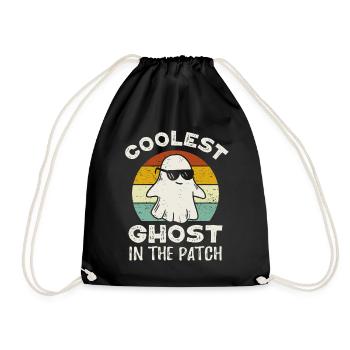 Fantôme fantôme d’Halloween - Sac de sport léger - noir - Devant