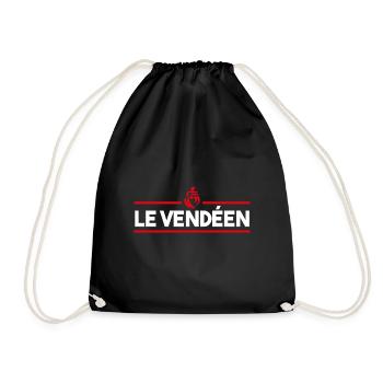 le vendéen Vendée catholique origine fierté - Sac de sport léger - noir - Devant