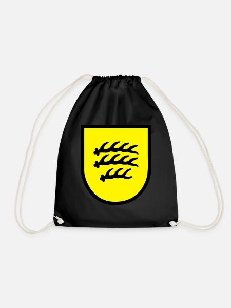 Württemberg - Turnbeutel - Schwarz