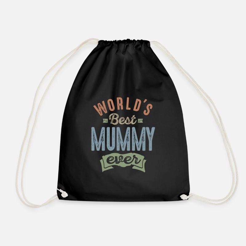 Best Mummy - Drawstring Bag - black