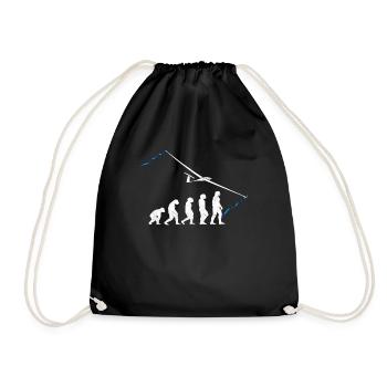 Planeur de glisse évolution planeur - Sac de sport léger - noir - Devant