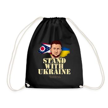 Ukraine Ohio - Sac de sport léger - noir - Devant