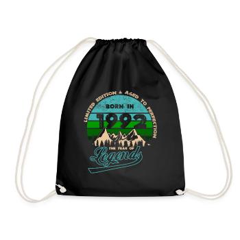 Legends 1992 - Drawstring Bag - black - Front