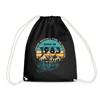 Legends 1983 - Drawstring Bag - black - Front
