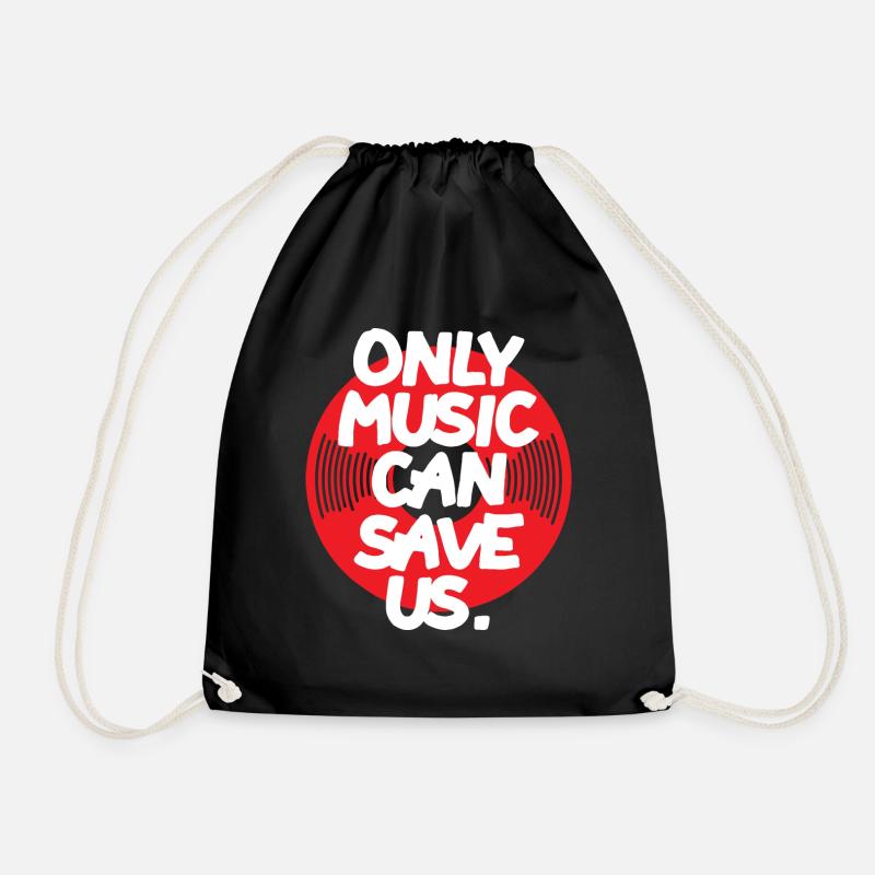 Only Music - Turnbeutel - Schwarz