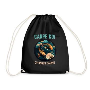 Carpe Koi - Sac de sport léger - noir - Devant