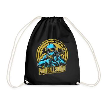 Équipe de paintball - Sac de sport léger - noir - Devant