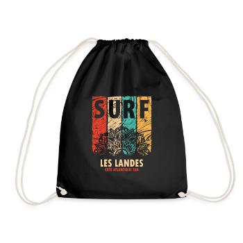 SURF - Sac de sport léger - noir - Devant