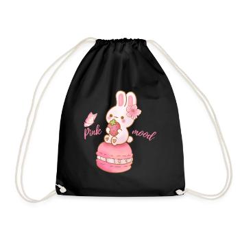 Ambiance rose - Sac de sport léger - noir - Devant