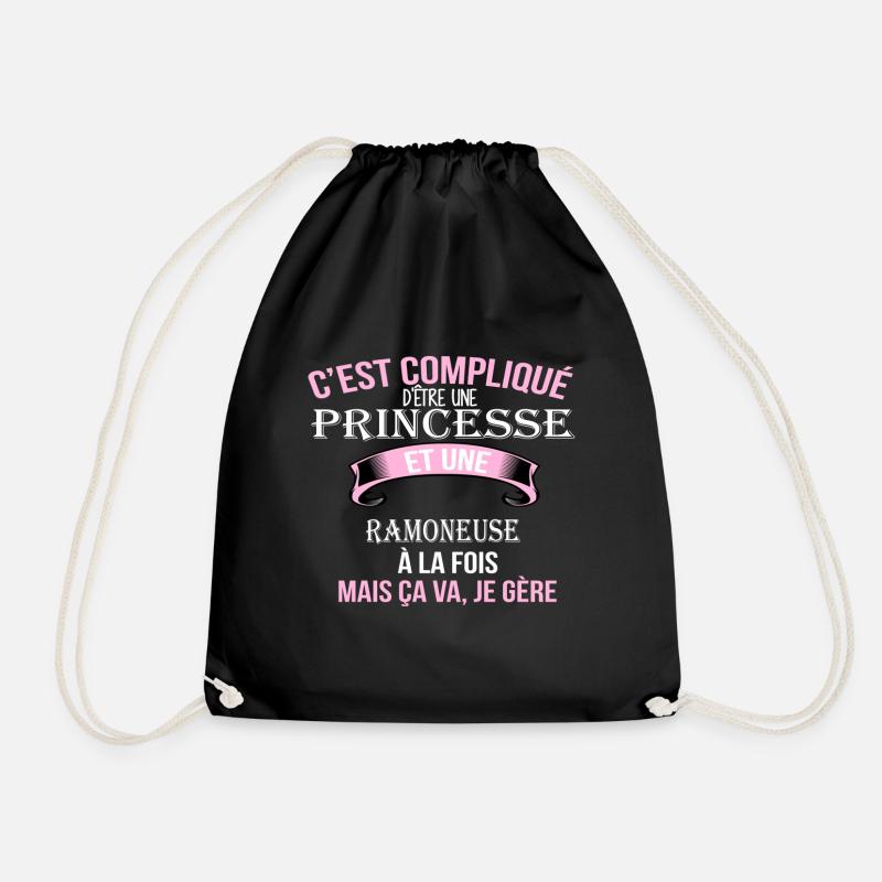Ramoneuse - Sac de sport léger - noir