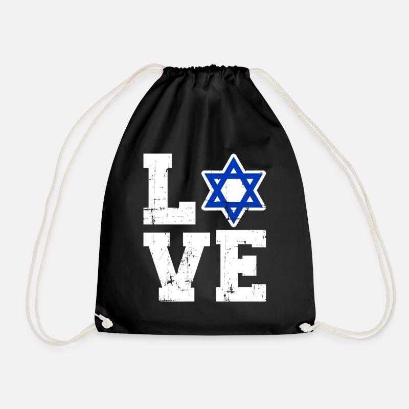 Israël - Sac de sport léger - noir
