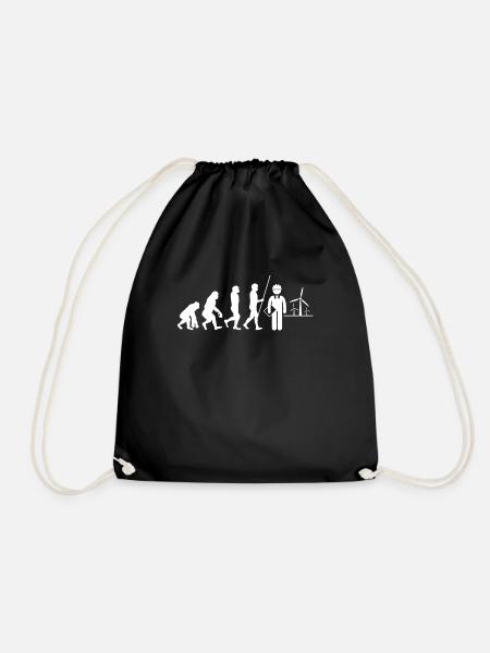 Environmental Engineer And Environmental Science - Drawstring Bag - black