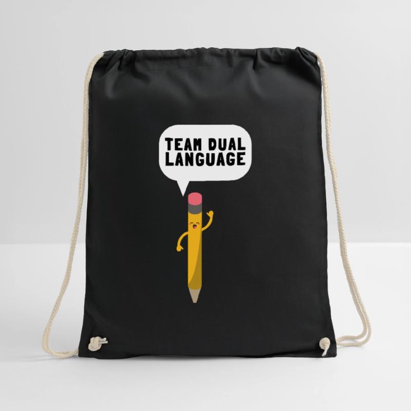 Dual Language Team Bilingue Enseignant Tuteur Sac de sport léger