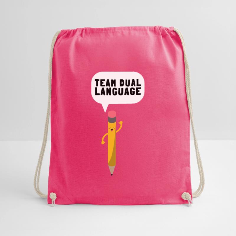 Dual Language Team Bilingue Enseignant Tuteur Sac de sport léger