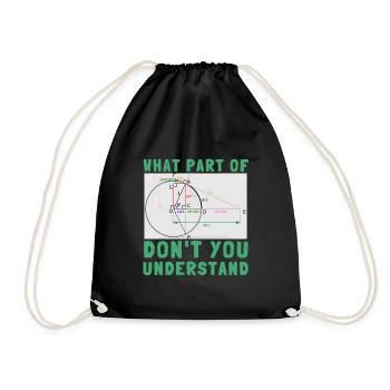 Pool Billiards Cue Sports And Snooker Tournament - Drawstring Bag - black - Front