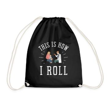 Pediatric Pediatrician Pediatrics Nurse Toddle - Drawstring Bag - black - Front