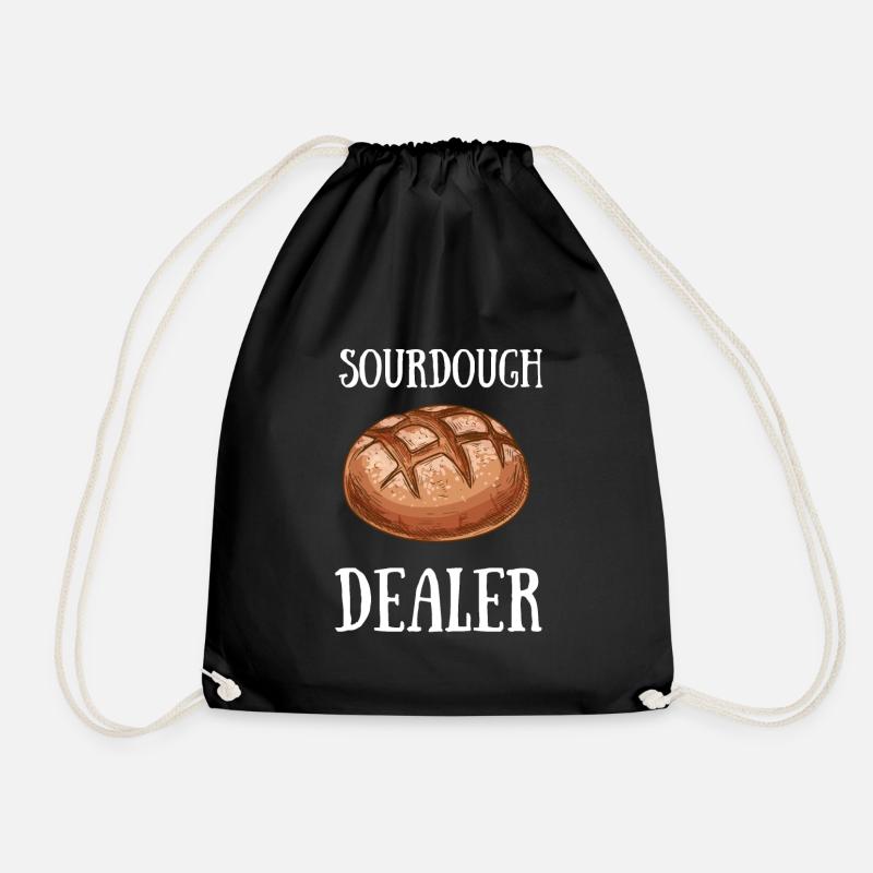 Sourdough Bread Baking Bakers Sourdough Starter - Turnbeutel - Schwarz