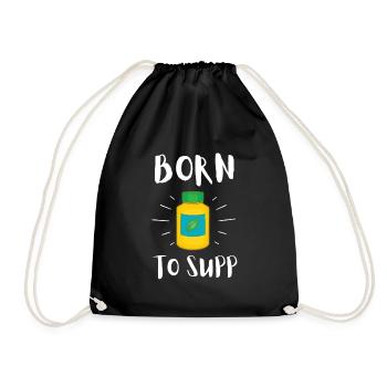 Supplémentation Haltérophilie Joint Supplément - Sac de sport léger - noir - Devant