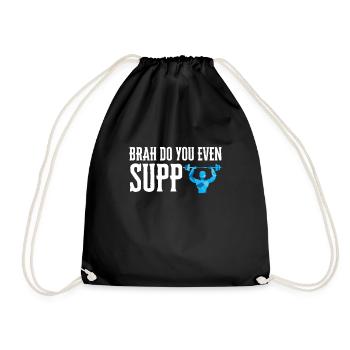 Supplémentation Haltérophilie Joint Supplément - Sac de sport léger - noir - Devant