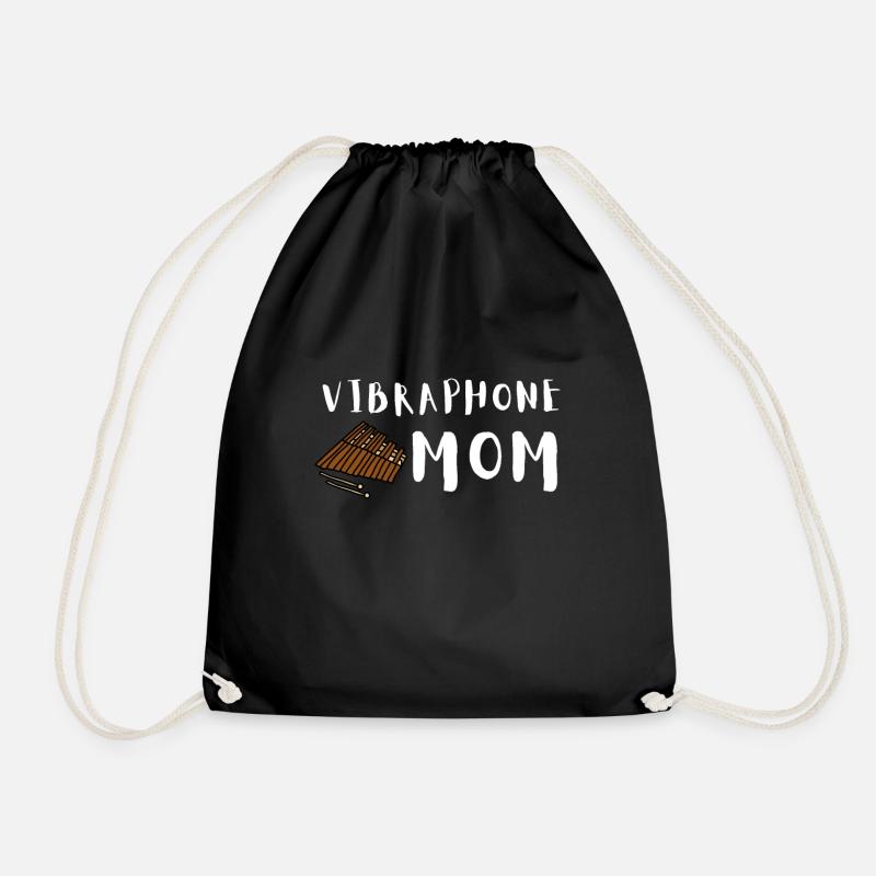 Vibraphone Mom Marimba Ninja And Mallet - Turnbeutel - Schwarz