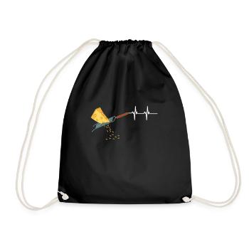 Cheesemonger Cheese Maker Gouda Lover - Turnbeutel - Schwarz - Vorne