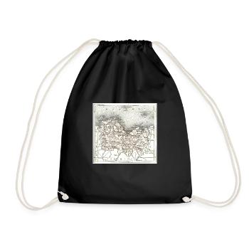 Breton Breizh Pur Beurre Heartbeat - Humour - Sac de sport léger - noir - Devant