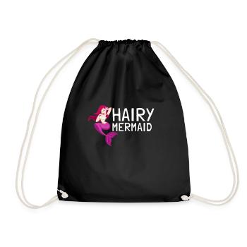 Féministe Anti Rasage Corps Velu - Sac de sport léger - noir - Devant