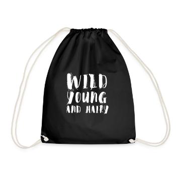 Féministe Anti Rasage Corps Velu - Sac de sport léger - noir - Devant