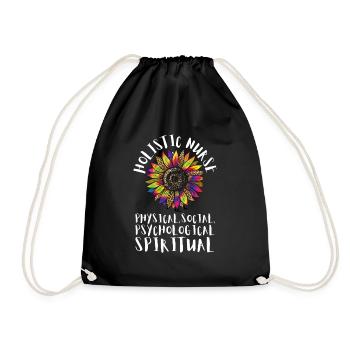 Homéopathie Médecine alternative, Soins infirmiers holistiques - Sac de sport léger - noir - Devant