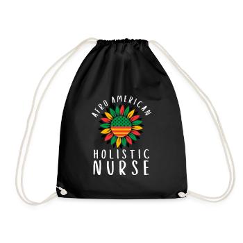 Homéopathie Médecine alternative, Soins infirmiers holistiques - Sac de sport léger - noir - Devant