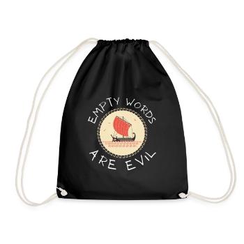 Greek Mythology Gods Ancient Greece - Drawstring Bag - black - Front