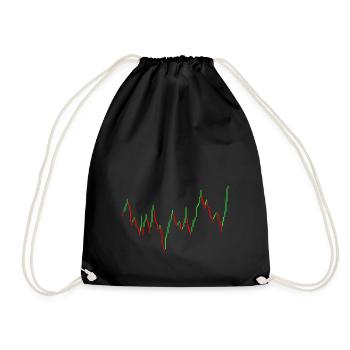 Options Trading Cash Secured Puts Future Forex - Drawstring Bag - black - Front