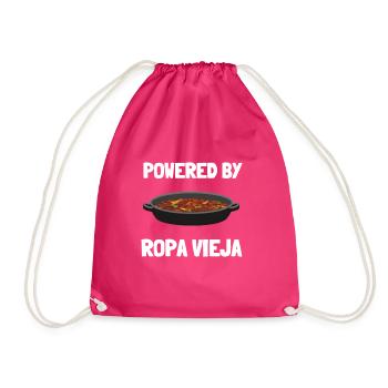 Latino Cuban Cuba Baseball - Drawstring Bag - fuchsia - Front