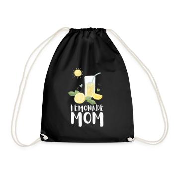 Sell Lemonade Stand Boss Juice Business Lemon - Turnbeutel - Schwarz - Vorne