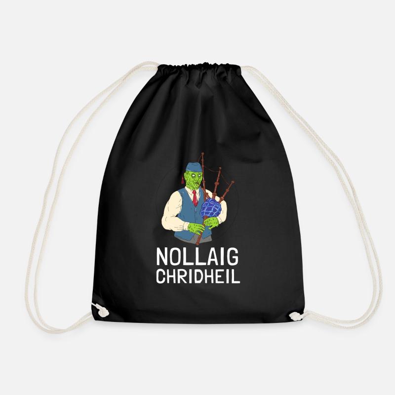 Joueur de cornemuse Scotsman Cornemuse - Sac de sport léger - noir