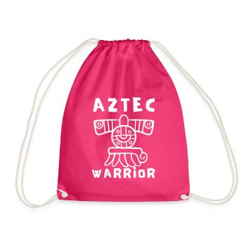 Calendario Azteca Mexican Heritage Maya Aztec - Sac de sport léger - fuchsia - Devant