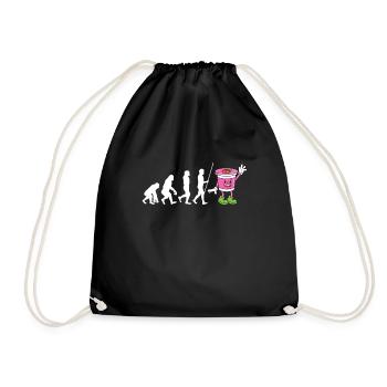 Probiotiques Produits laitiers, Yogourt glacé - Sac de sport léger - noir - Devant