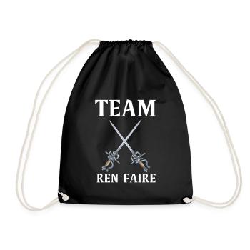 Huzzah Renaissance Festival Ren Faire Knight - Sac de sport léger - noir - Devant