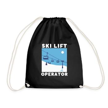 Soulevez-vous même Bro Ski - Sac de sport léger - noir - Devant