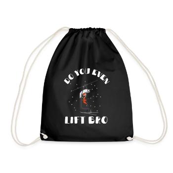 Soulevez-vous même Bro Ski - Sac de sport léger - noir - Devant