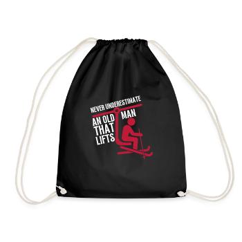 Soulevez-vous même Bro Ski - Sac de sport léger - noir - Devant