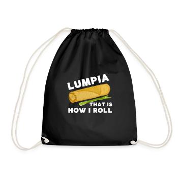 Filipino Pride Pinoy Spring Roll Lumpia Thats How - Turnbeutel - Schwarz - Vorne