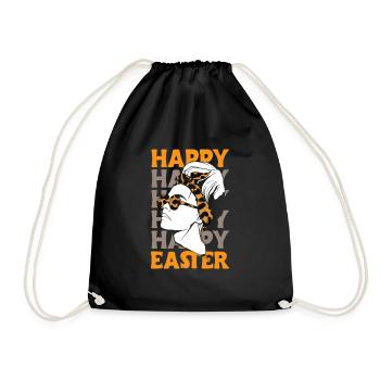 Joyeuses Pâques Femmes Maman Lunettes de soleil - Sac de sport léger - noir - Devant