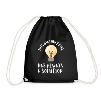 10 ans Science Anniversaire Kid 9 - Sac de sport léger - noir - Devant