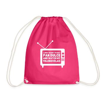 Telenovela Columbianas, émissions hispaniques et feuilletons - Sac de sport léger - fuchsia - Devant