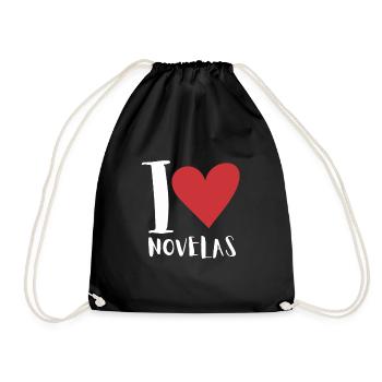 Telenovela Columbianas, émissions hispaniques et feuilletons - Sac de sport léger - noir - Devant