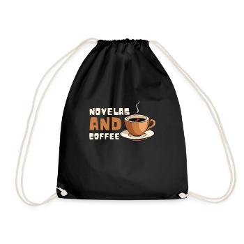 Telenovela Columbianas, Hispanic Shows, And Soap - Drawstring Bag - black - Front